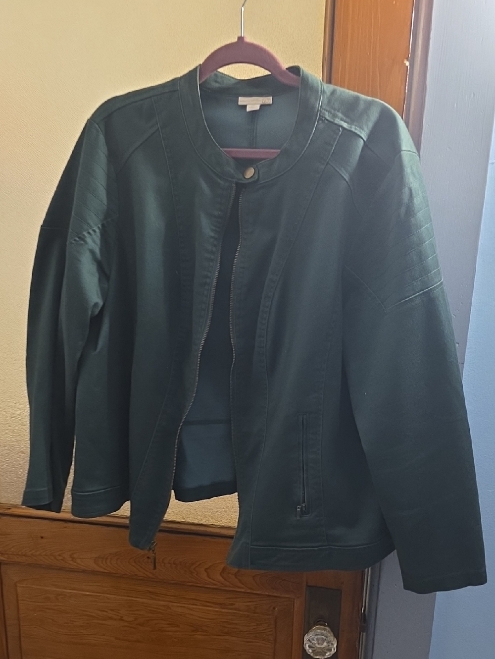 Westport Dark Green Bomber Jacket